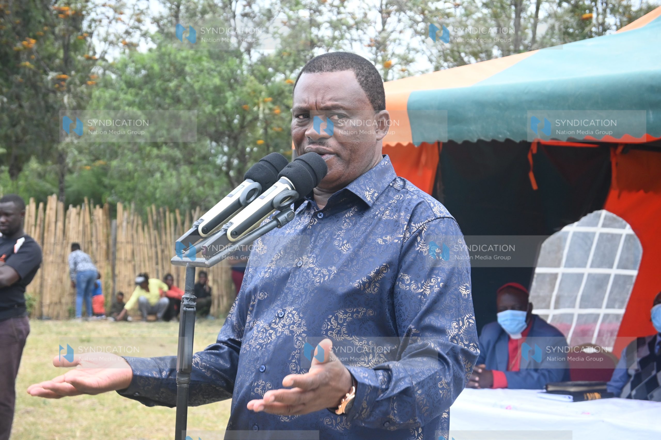 Democratic Party presidential candidate Justin Muturi