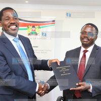 Signing an MOU to support community healthcare development in the counties