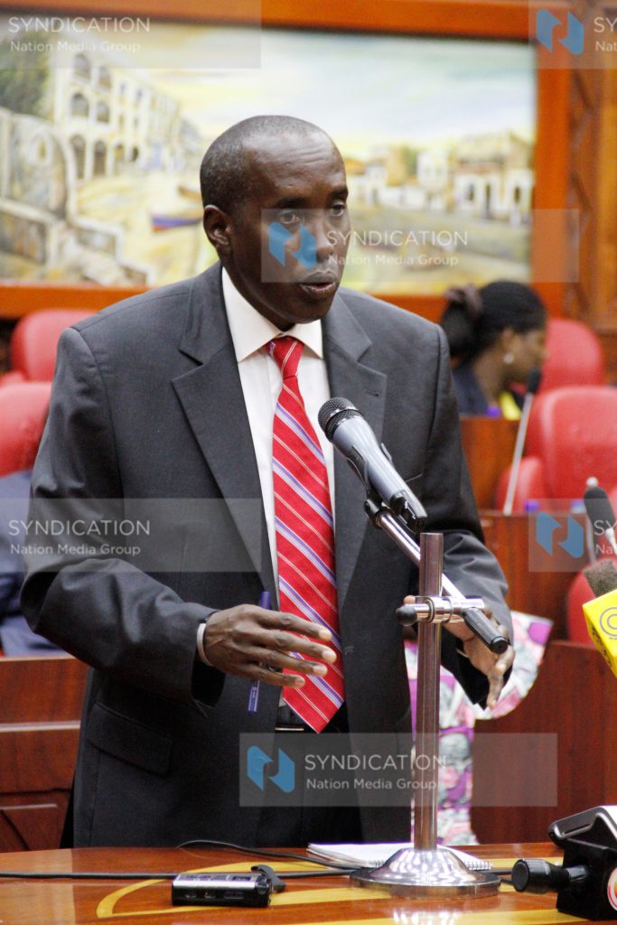 Interior Cabinet Secretary Joseph Ole Lenku