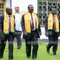A press conference at the UDF offices in Nairobi