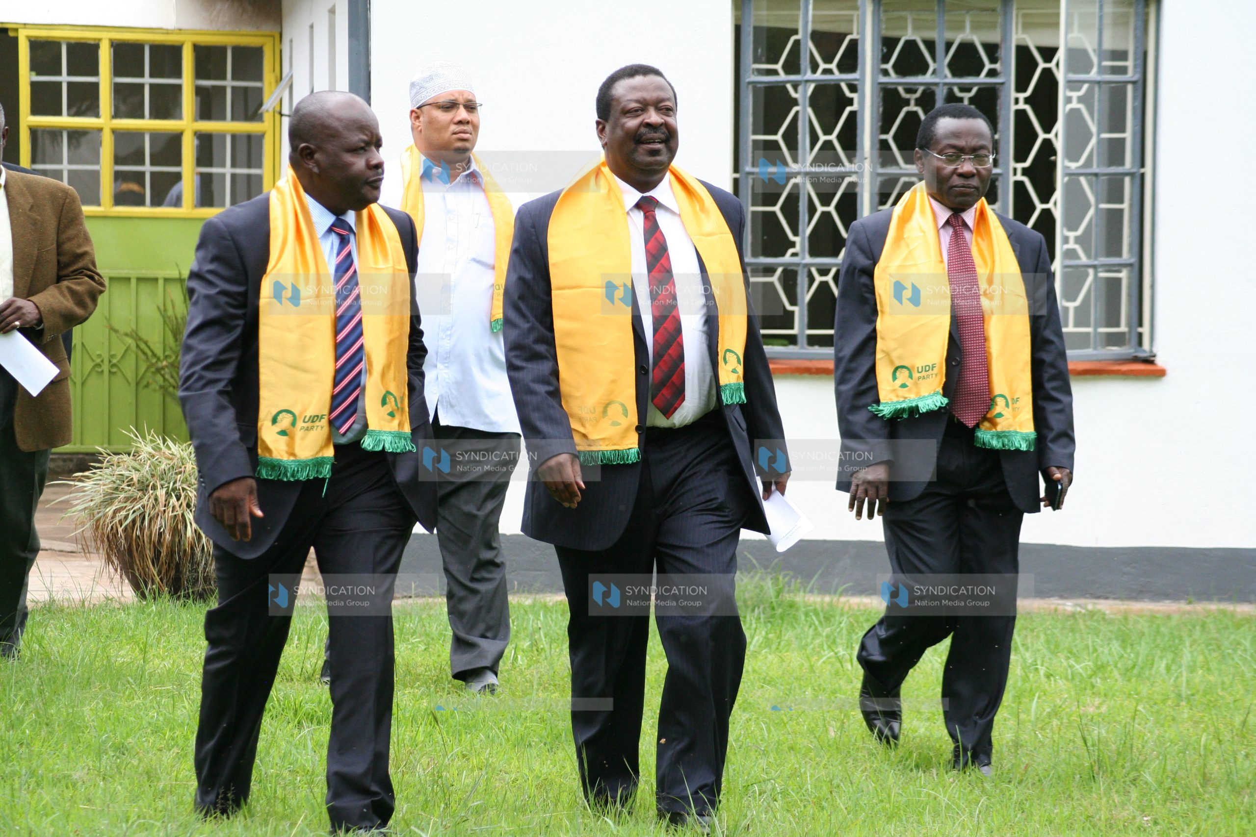 A press conference at the UDF offices in Nairobi