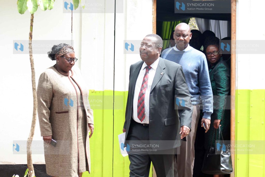 Amani National Congress (ANC) leader Musalia Mudavadi