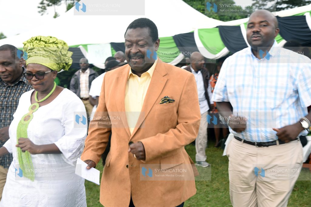 ANC Party Leader Musalia Mudavadi at Vihiga High School grounds