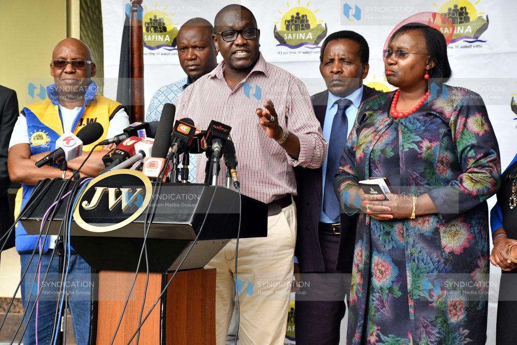 Third Way Alliance presidential aspirant Ekuru Aukot