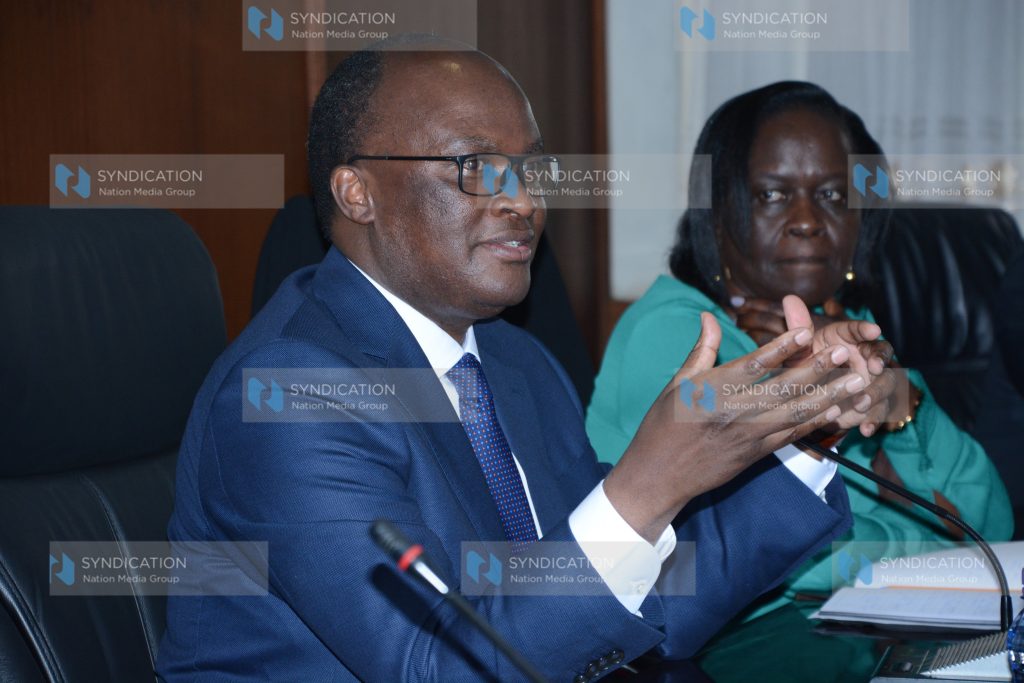 Transport cabinet secretary James Macharia