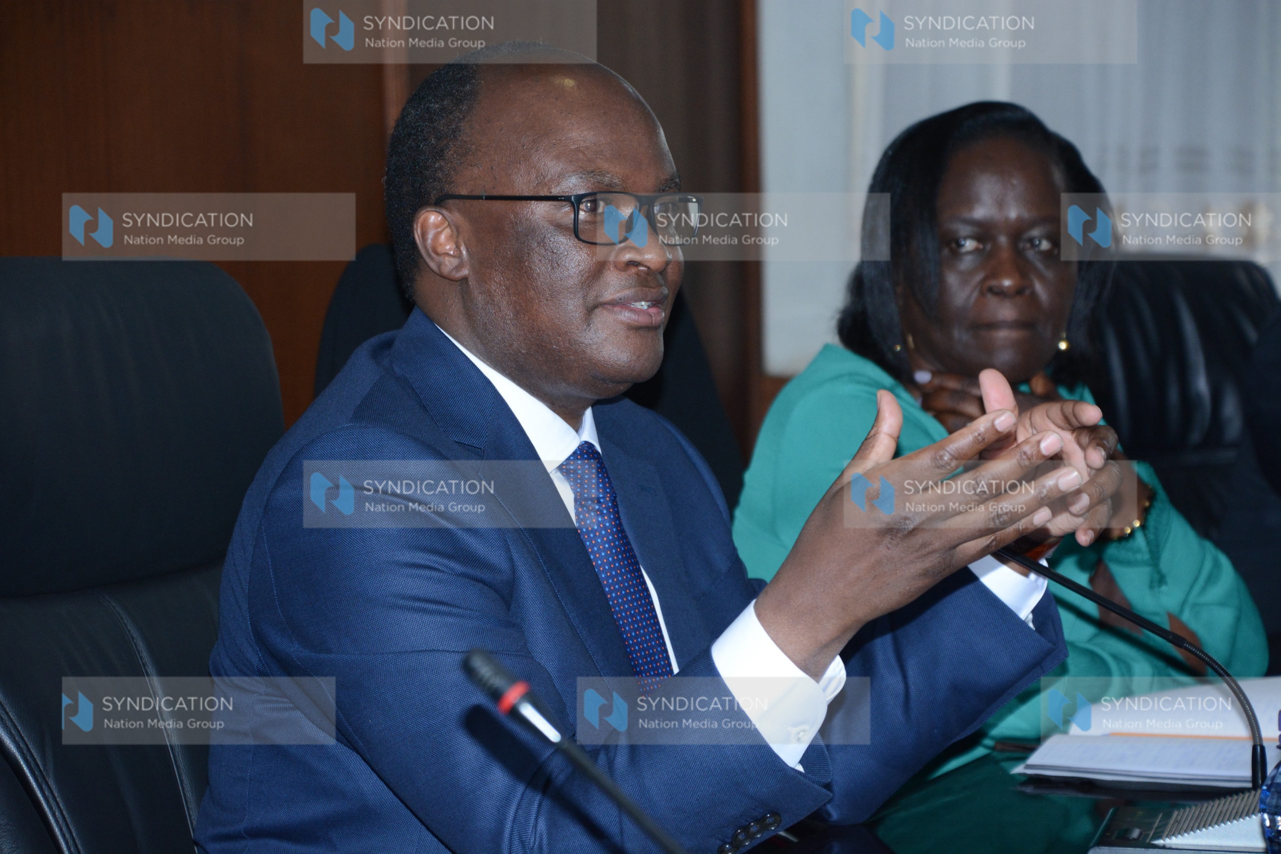 Transport cabinet secretary James Macharia