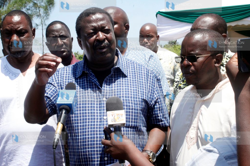 Amani National Congress Party Leader Musalia Mudavadi
