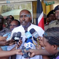 Internal security cabinet secretary Mr. Joseph Ole Lenku