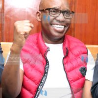 Businessman Jimi Wanjigi at the Milimani Law Courts