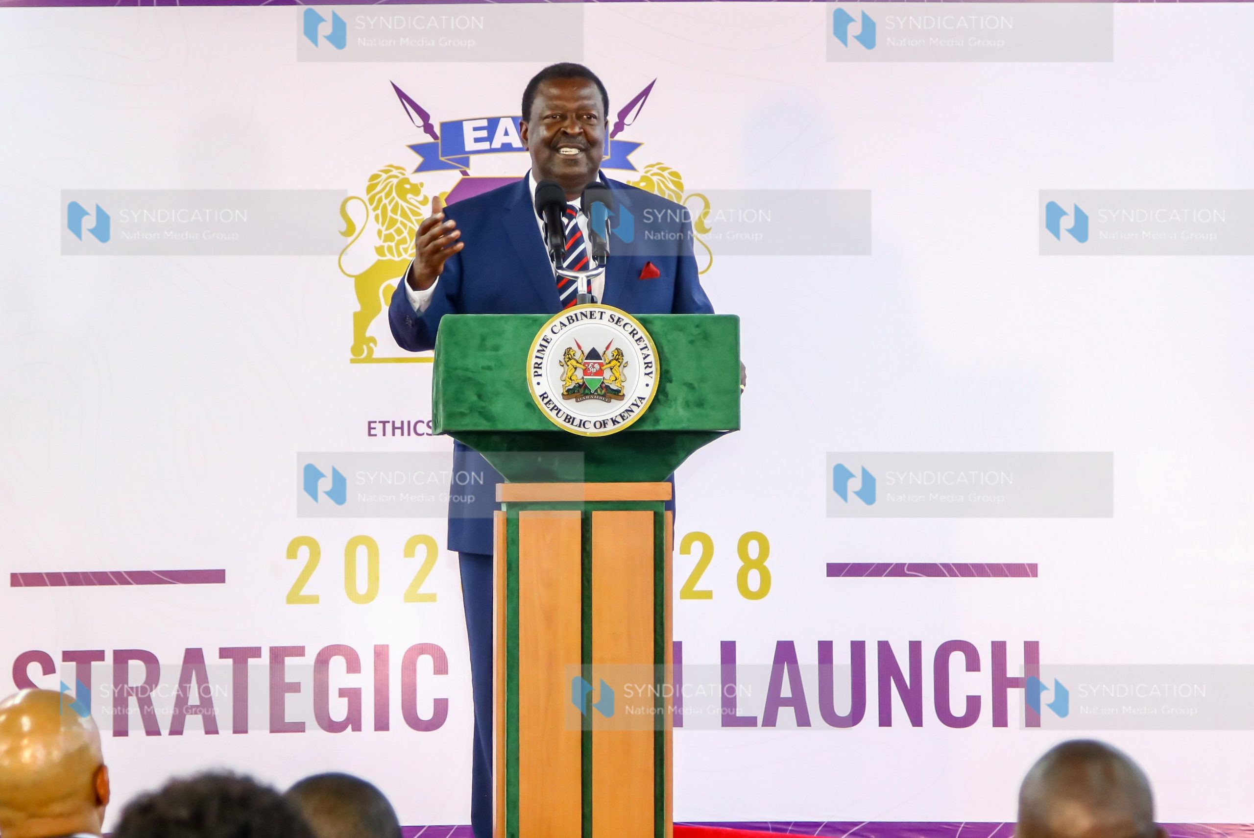 Prime Cabinet Secretary Musalia Mudavadi