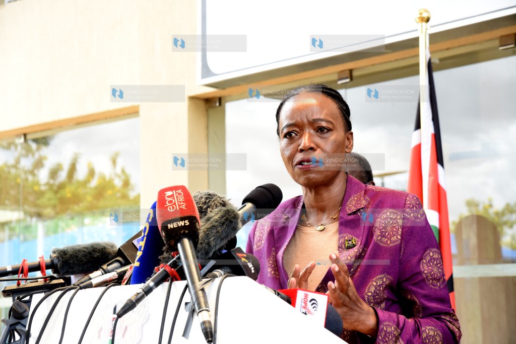 Ministry of Energy Cabinet Secretary Amb. Dr. Monica Juma