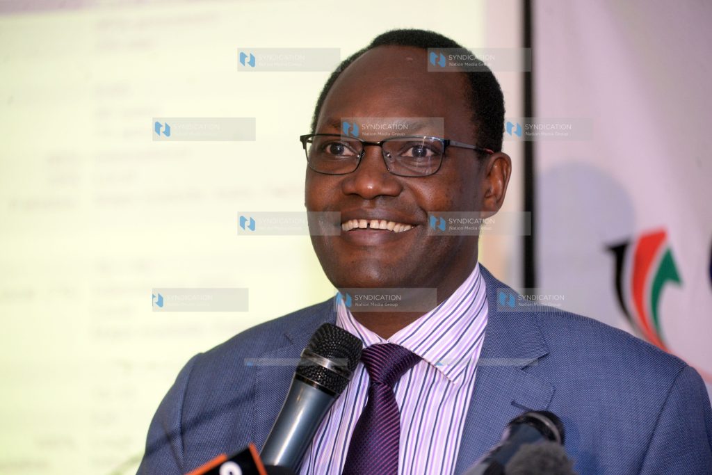 The Principal Secretary, State Department for Trade, Ministry of Industry, Trade and Cooperatives, Dr. Chris Kiptoo