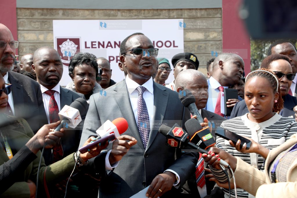 Education Cabinet Secretary Julius Migos Ogamba
