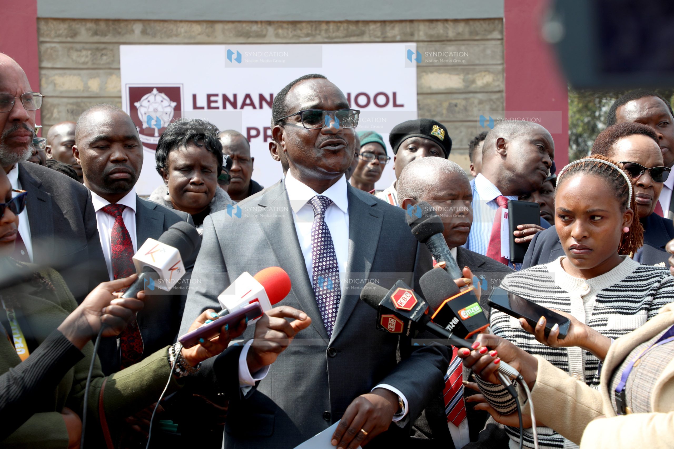 Education Cabinet Secretary Julius Migos Ogamba