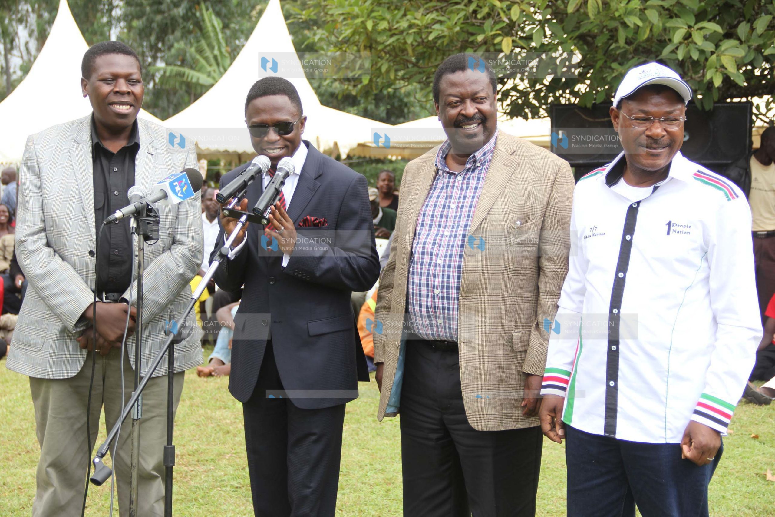 Memorial ceremony of the late Vice President Michael Kijana Wamalwa