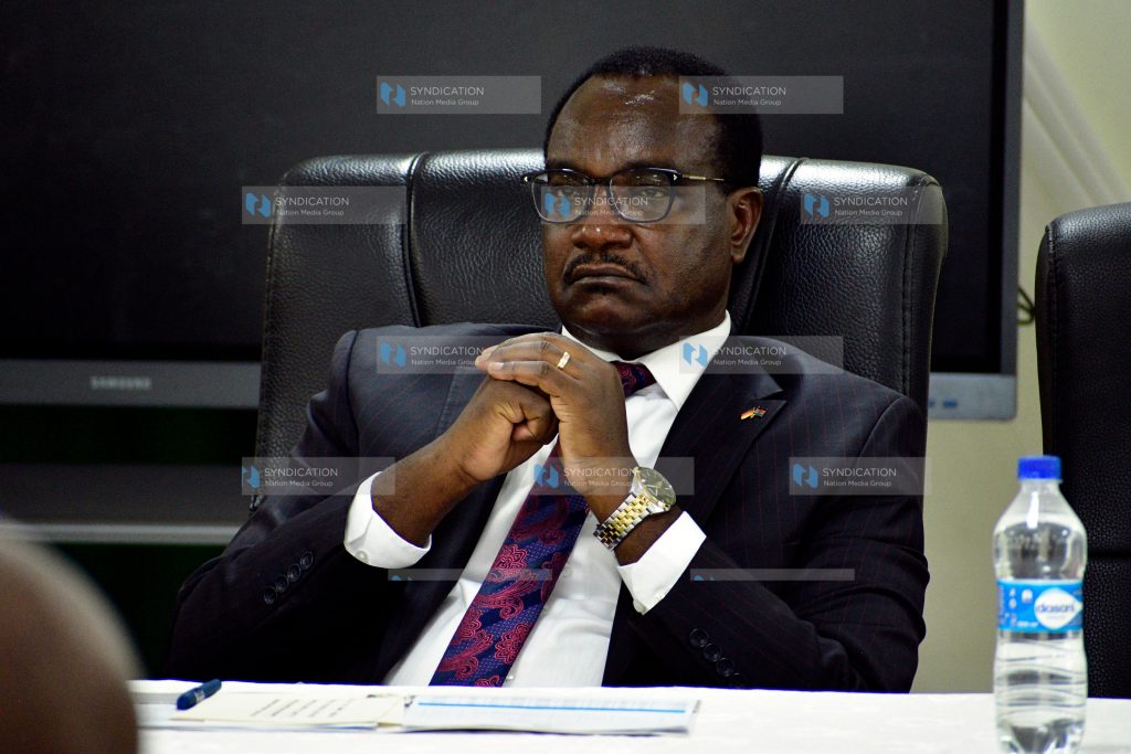 Ministry of Education Cabinet Secretary Julius Migos Ogamba