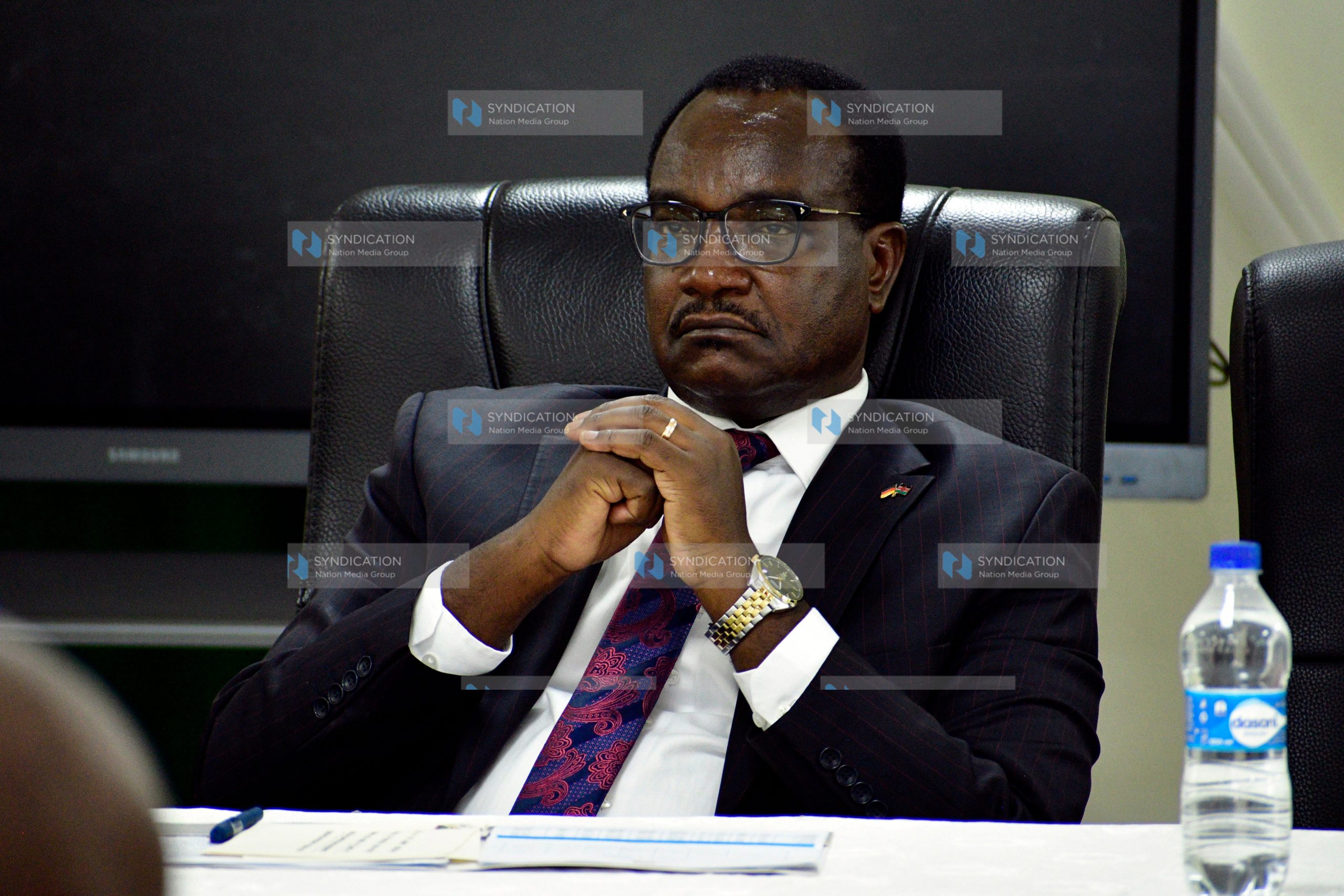 Ministry of Education Cabinet Secretary Julius Migos Ogamba