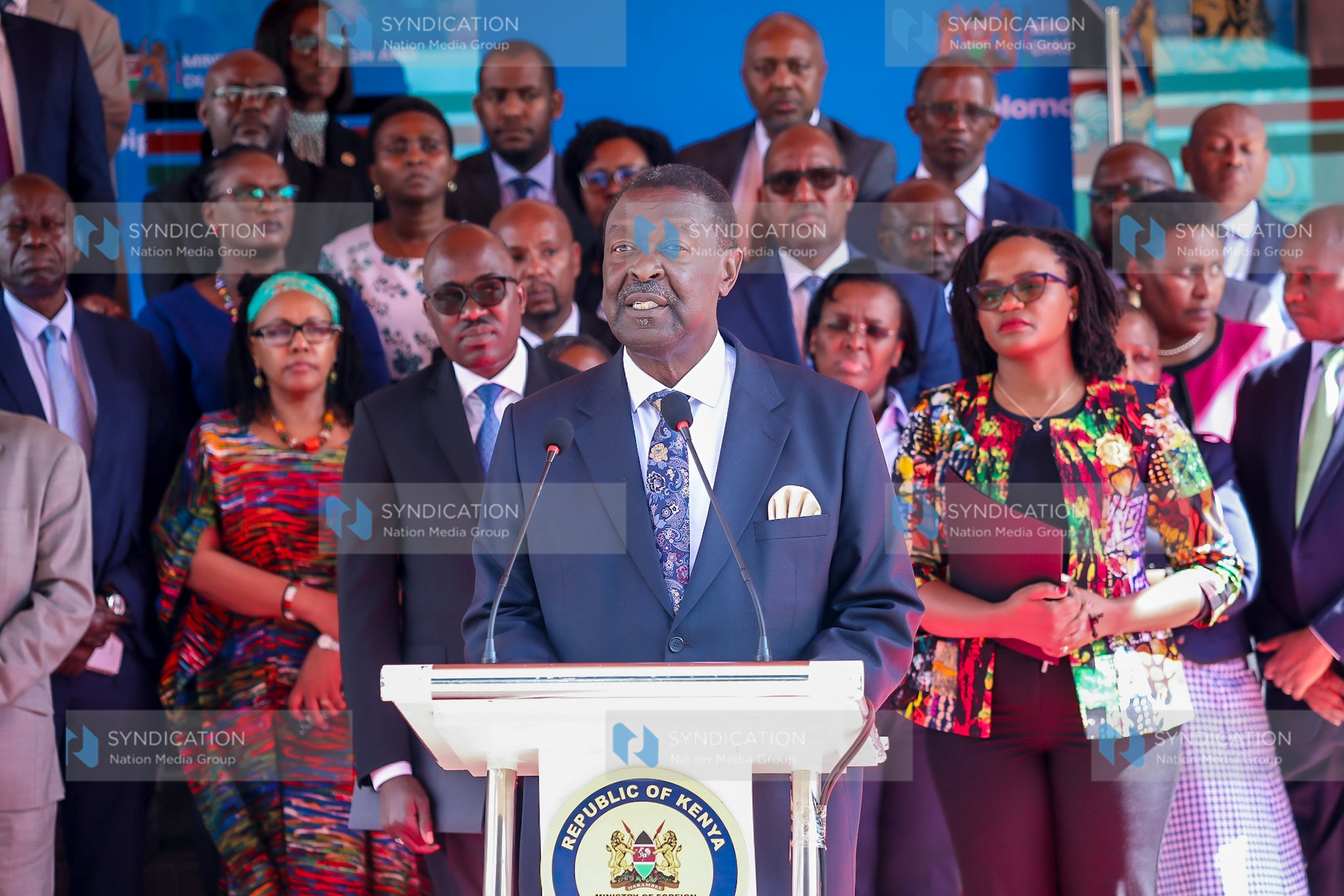 Prime Cabinet Secretary and Cabinet Secretary for Foreign and Diaspora Affairs Musalia Mudavadi
