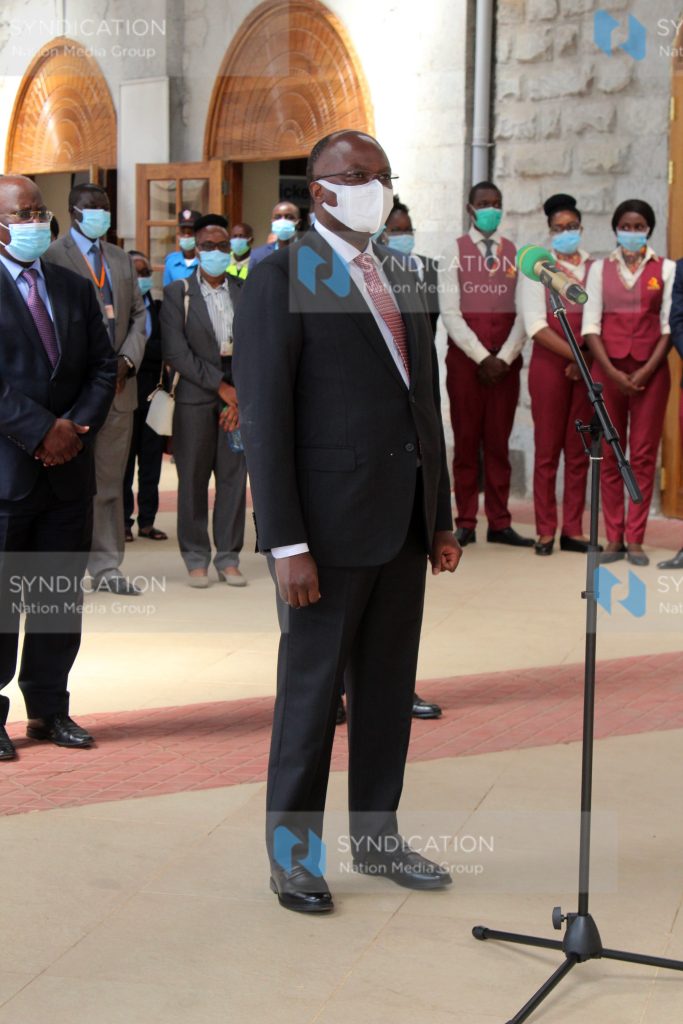 Transport CS James Macharia