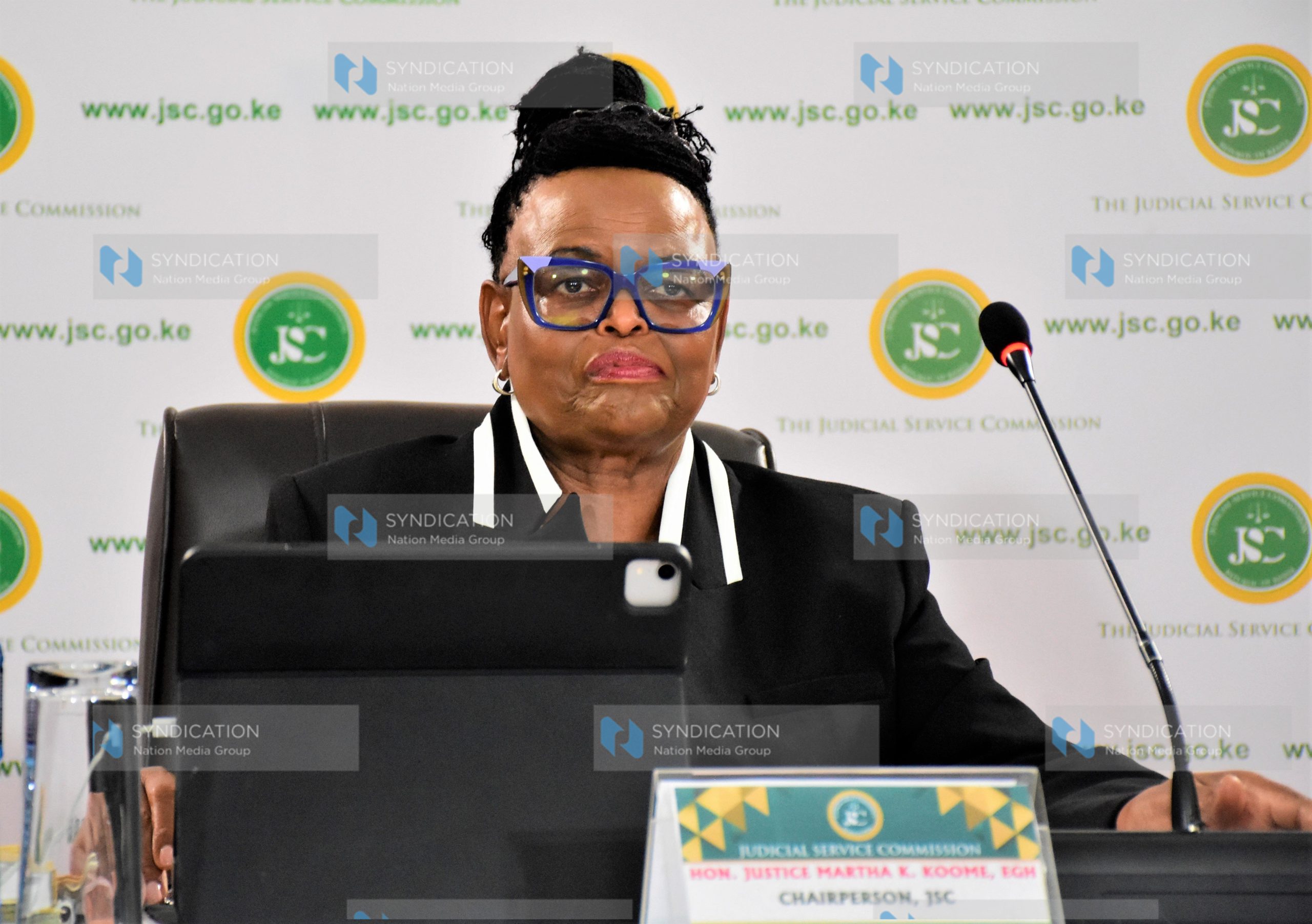 Chief justice Martha Koome Chairing the ongoing JSC interviews for the position of Supreme Court Judge