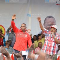 Jubilee rally at Githunguri Stadium