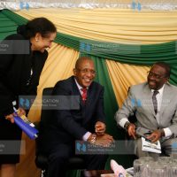 Chief justice Willy Mutunga, director of public prosecution Keriako Tobiko and his deputy Kalpana Rawal