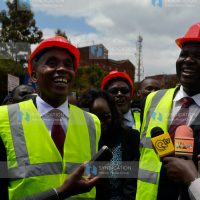 Hours before his death, Homa Bay Senator Otieno Kajwang’ was photographed with Kiambu Senator Kimani Wamatangi