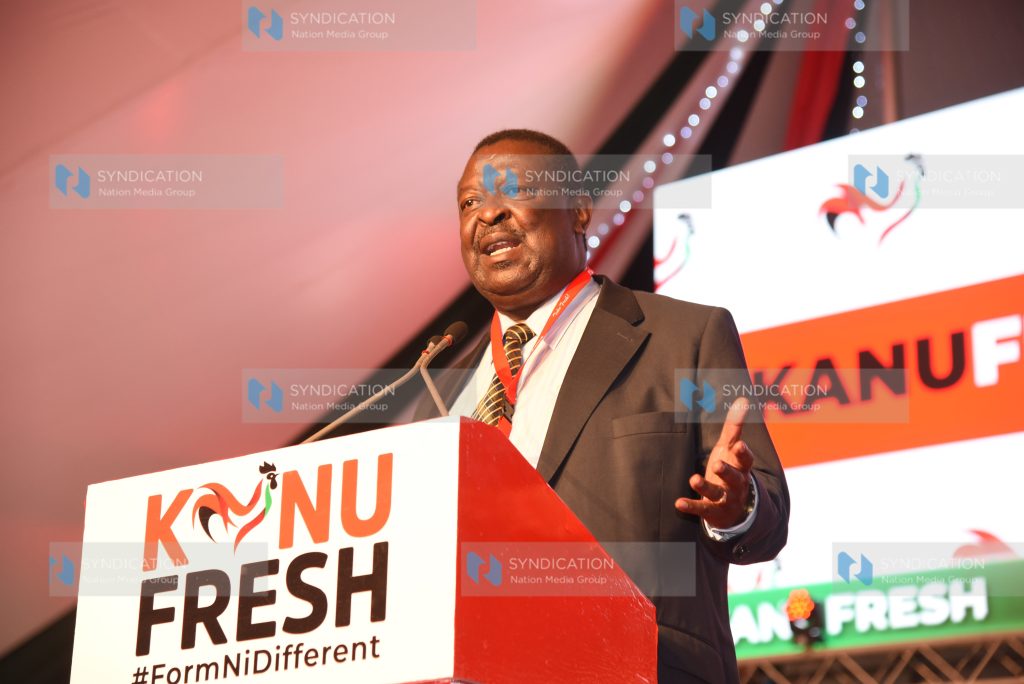ANC Party leader Musalia Mudavadi