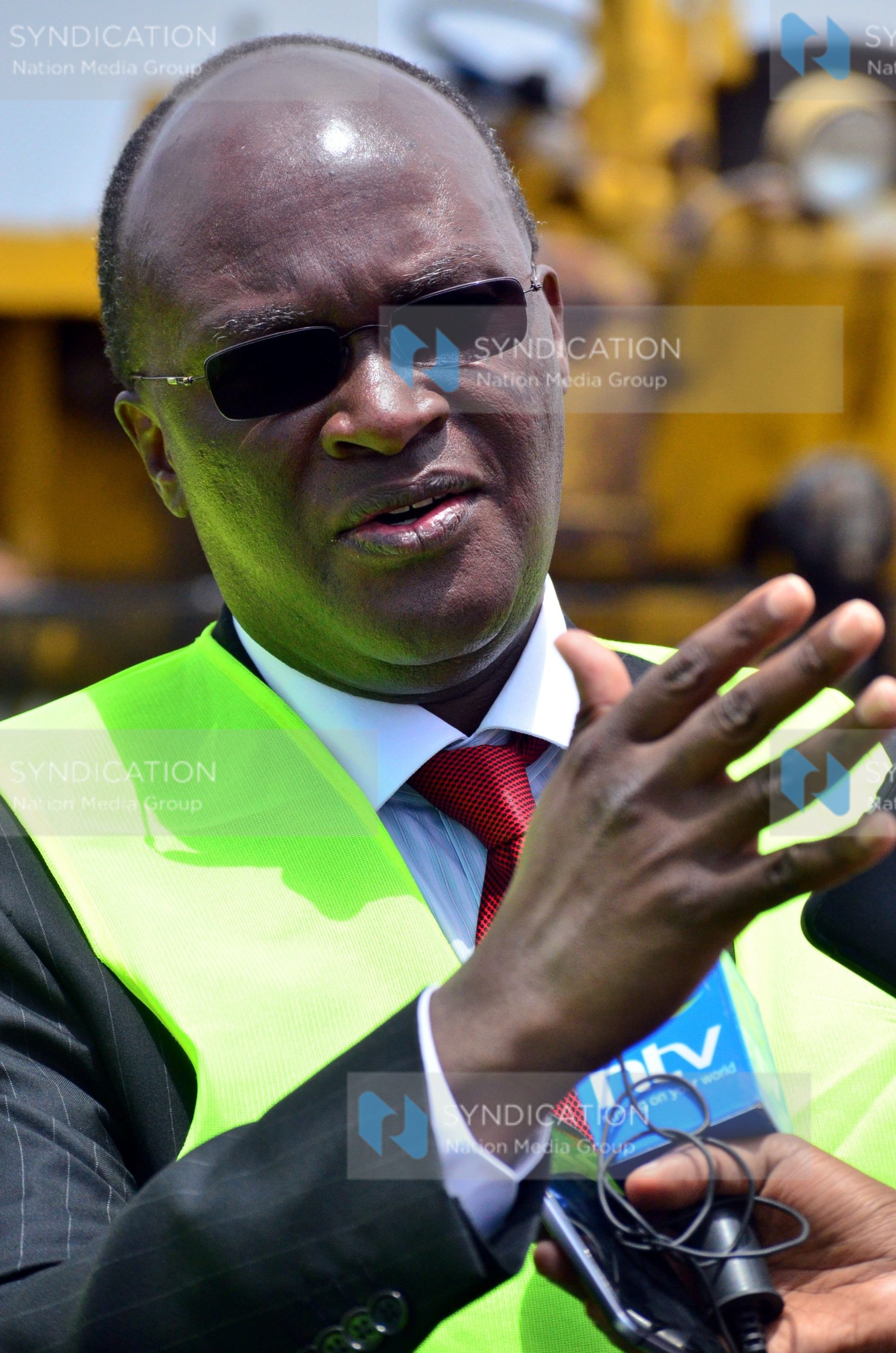 Cabinet Secretary Ministry of Transport, Infrastructure, Housing and Urban Development James Macharia