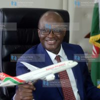 Ministry of Transport, Infrastructure, Housing and Urban Development Cabinet Secretary James Macharia