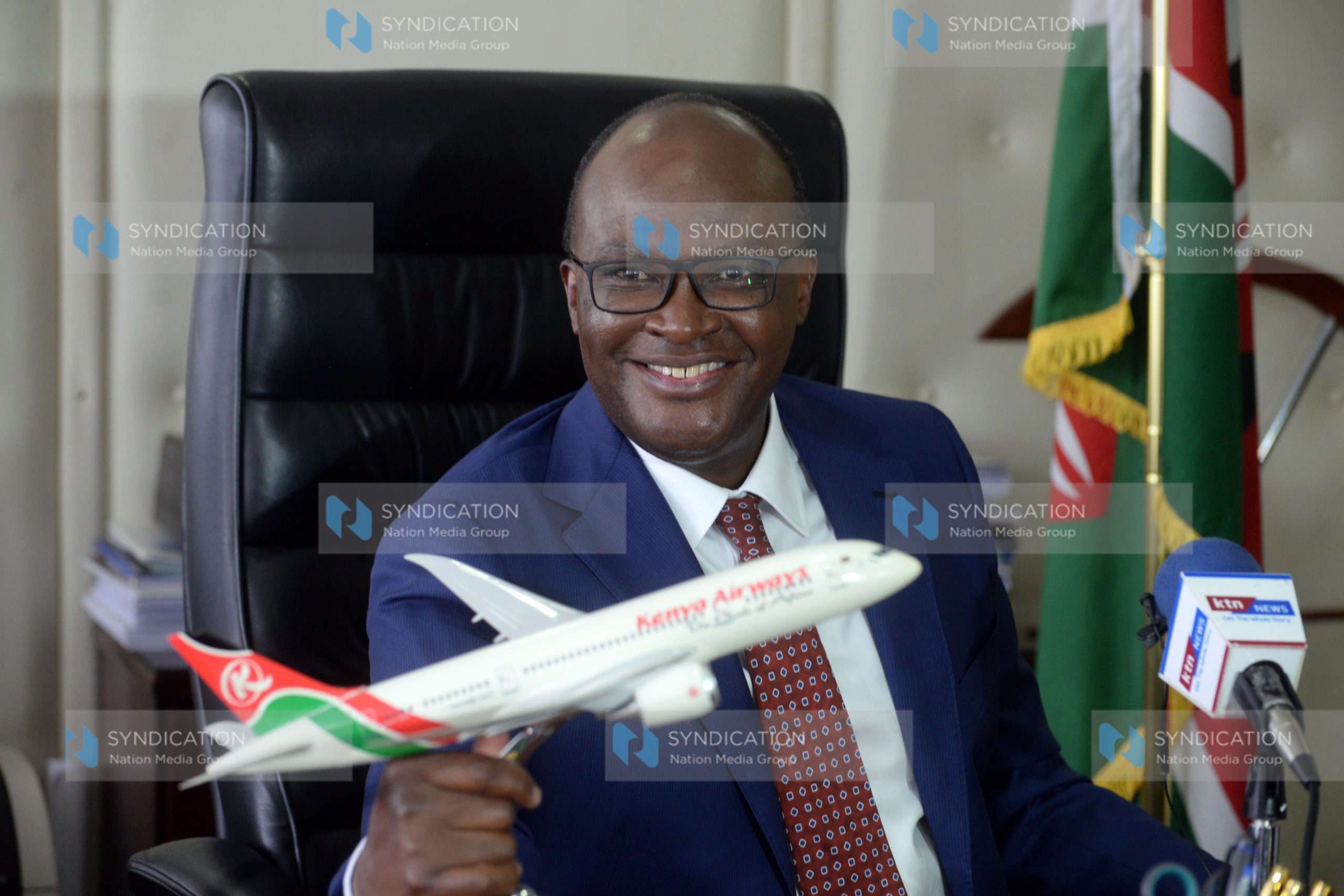 Ministry of Transport, Infrastructure, Housing and Urban Development Cabinet Secretary James Macharia