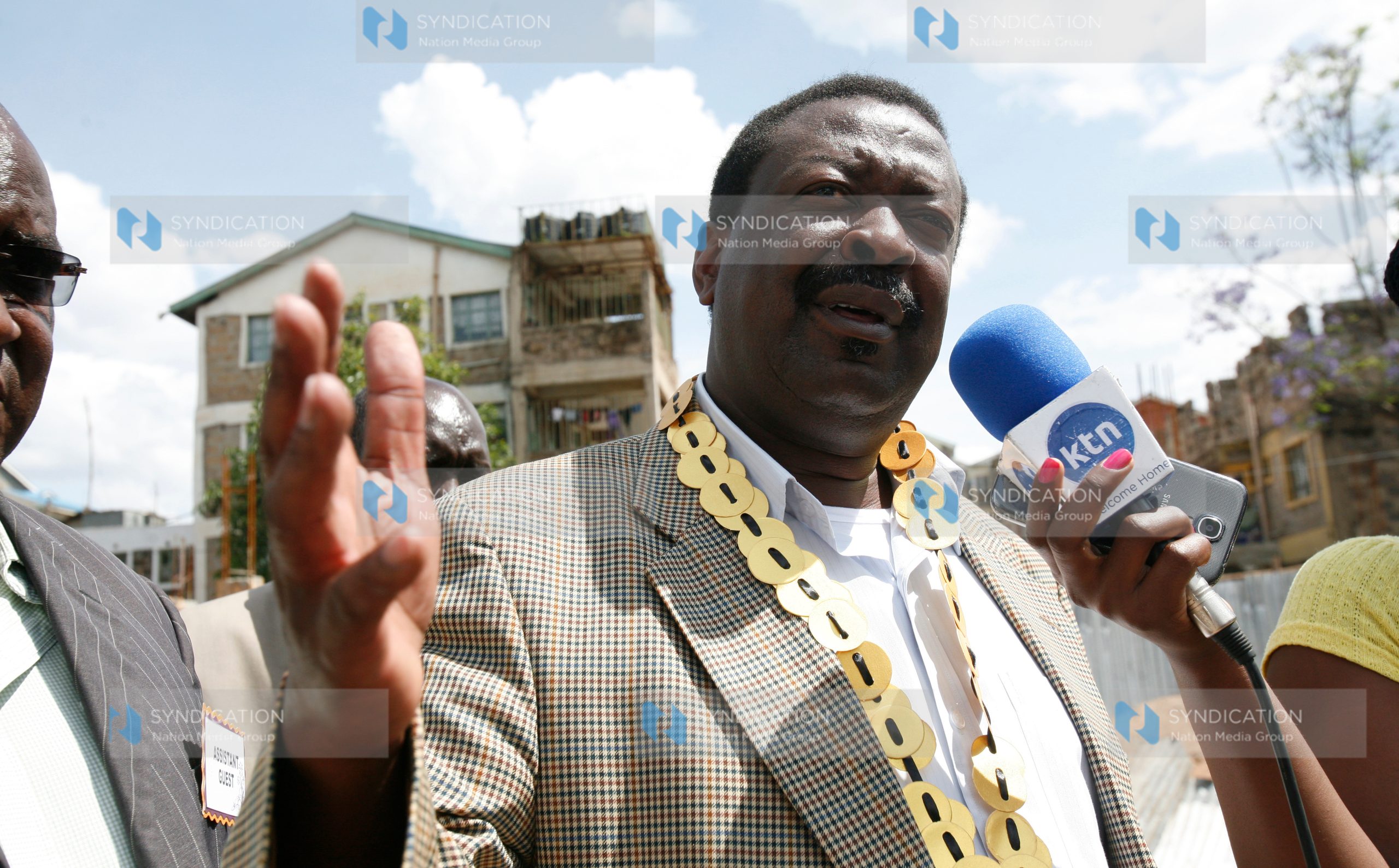 UDF leader Musalia Mudavadi addresses journalists