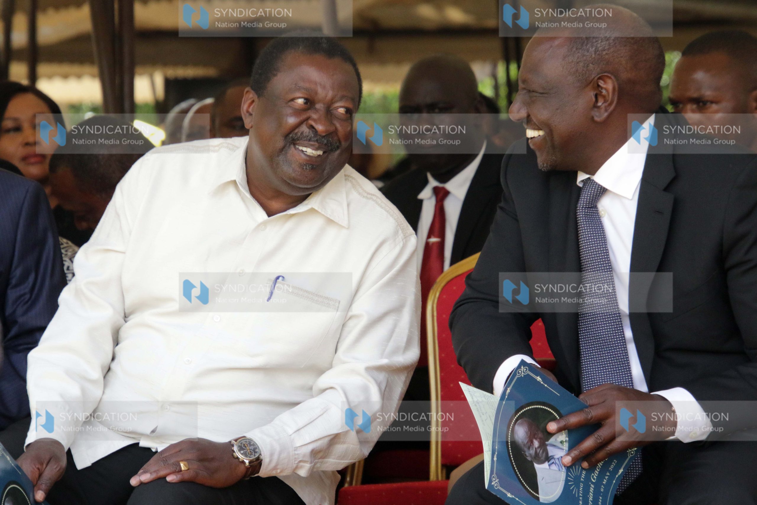 Burial of James Ririani, brother to Mathira MP Rigathi Gachagua