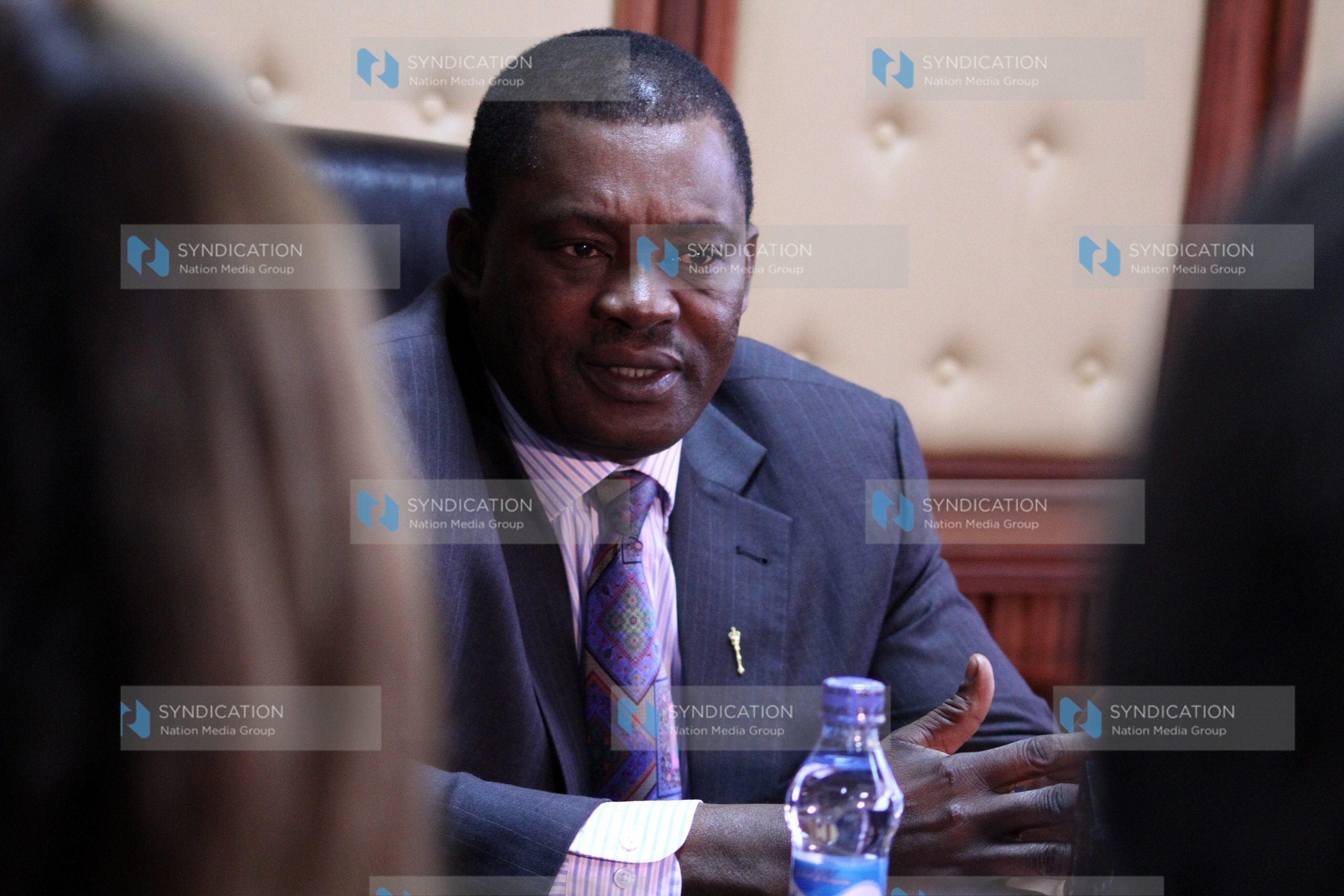 The Speaker of the National Assembly Justin Muturi