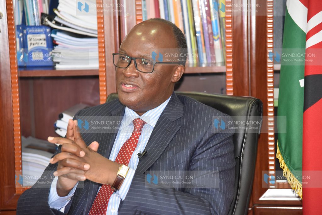 Transport, Infrastructure, Housing and Urban Development Cabinet Secretary James Macharia