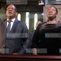 Environment and Forestry CS Keriako Tobiko and his sister Kajiado East MP Peris Tobiko follows the proceeding