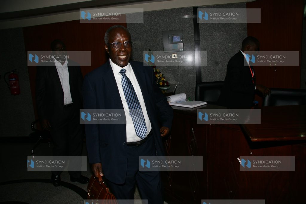 The newly appointed UN habitat ambassador Sam Ongeri