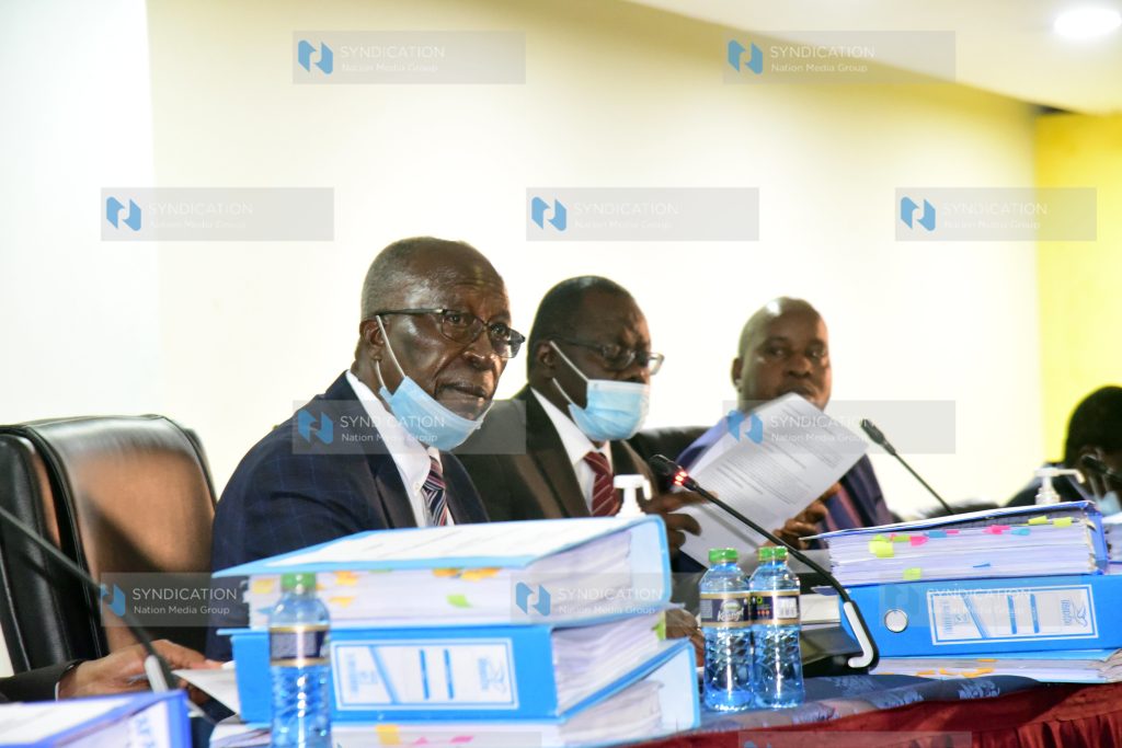 Committee on County Public Accounts and Investment (CPAIC) Chair Sam Ongeri and members