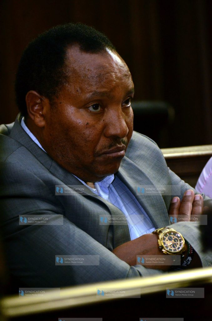 Kiambu Governor Ferdinand Waititu at the Supreme Court