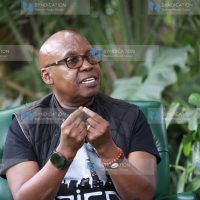Businessman and politician Jimi Wanjigi during an interview