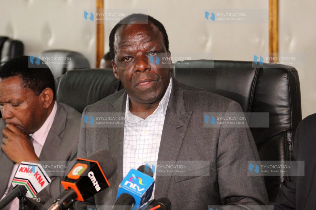 Kakamega County Governor Wycliffe Oparanya