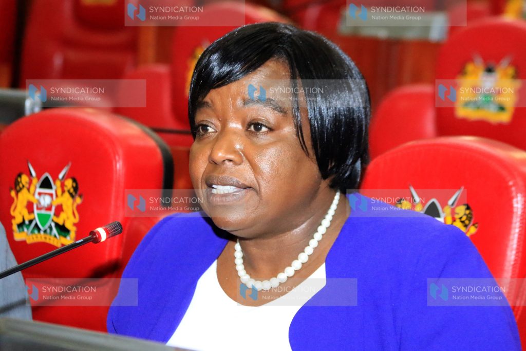 Foreign affairs Cabinet Secretary Dr. Monica Juma