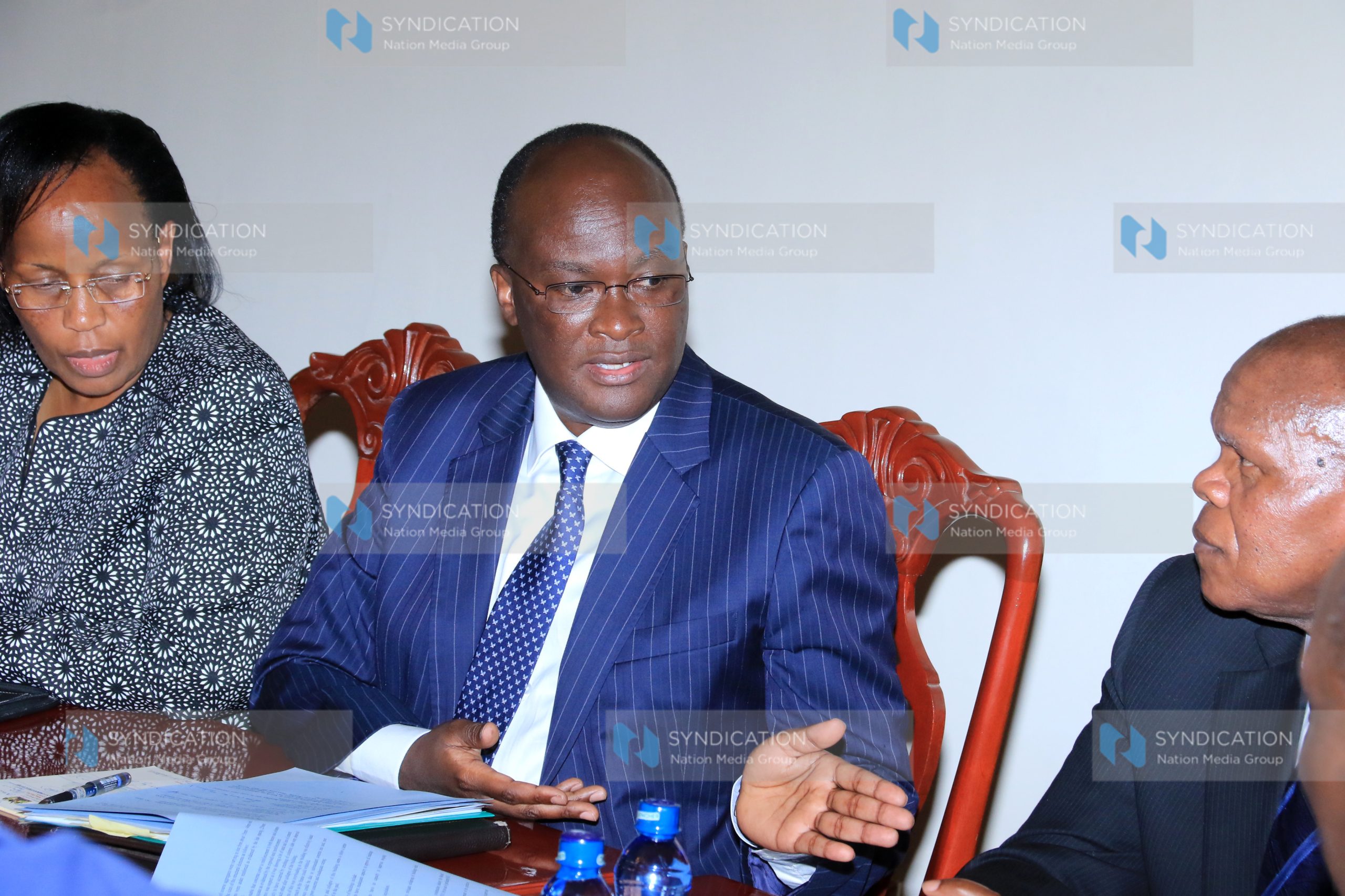 Transport and Infrastructure Cabinet Secretary James Macharia