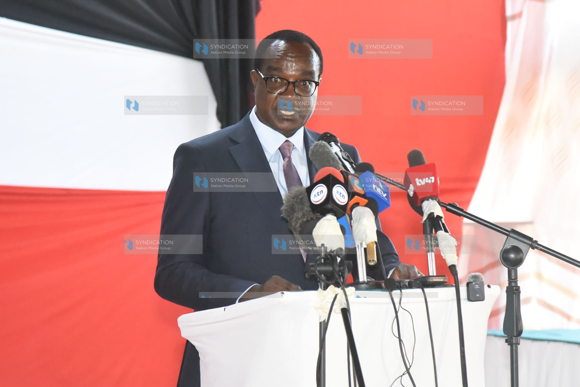 Education Cabinet Secretary Julius Migos Ogamba