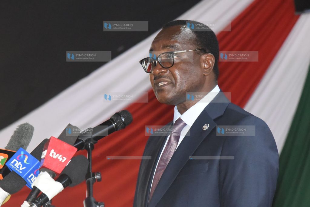Education Cabinet Secretary Julius Migos Ogamba