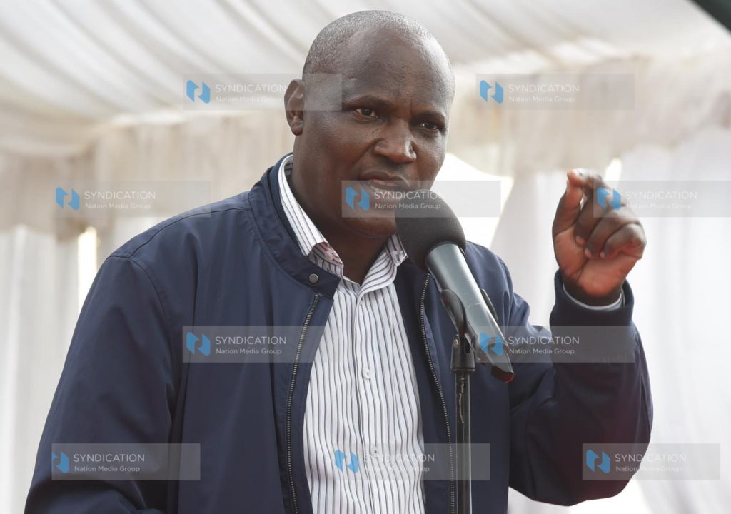 Treasury and National Planning Cabinet Secretary, John Mbadi