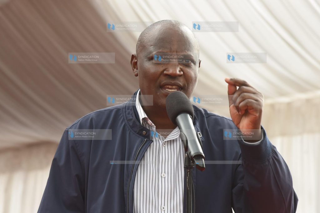 Treasury and National Planning Cabinet Secretary, John Mbadi