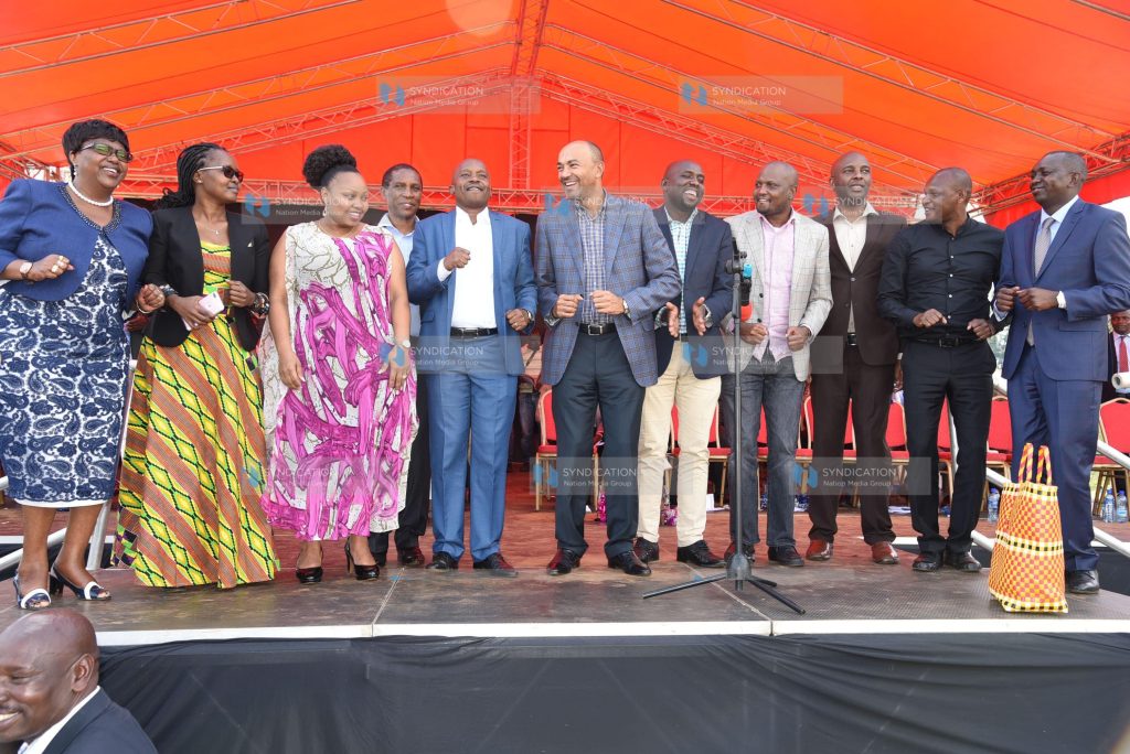 undraiser in aid of various churches held at Kaptinga Primary School in Kapsaret Constituency