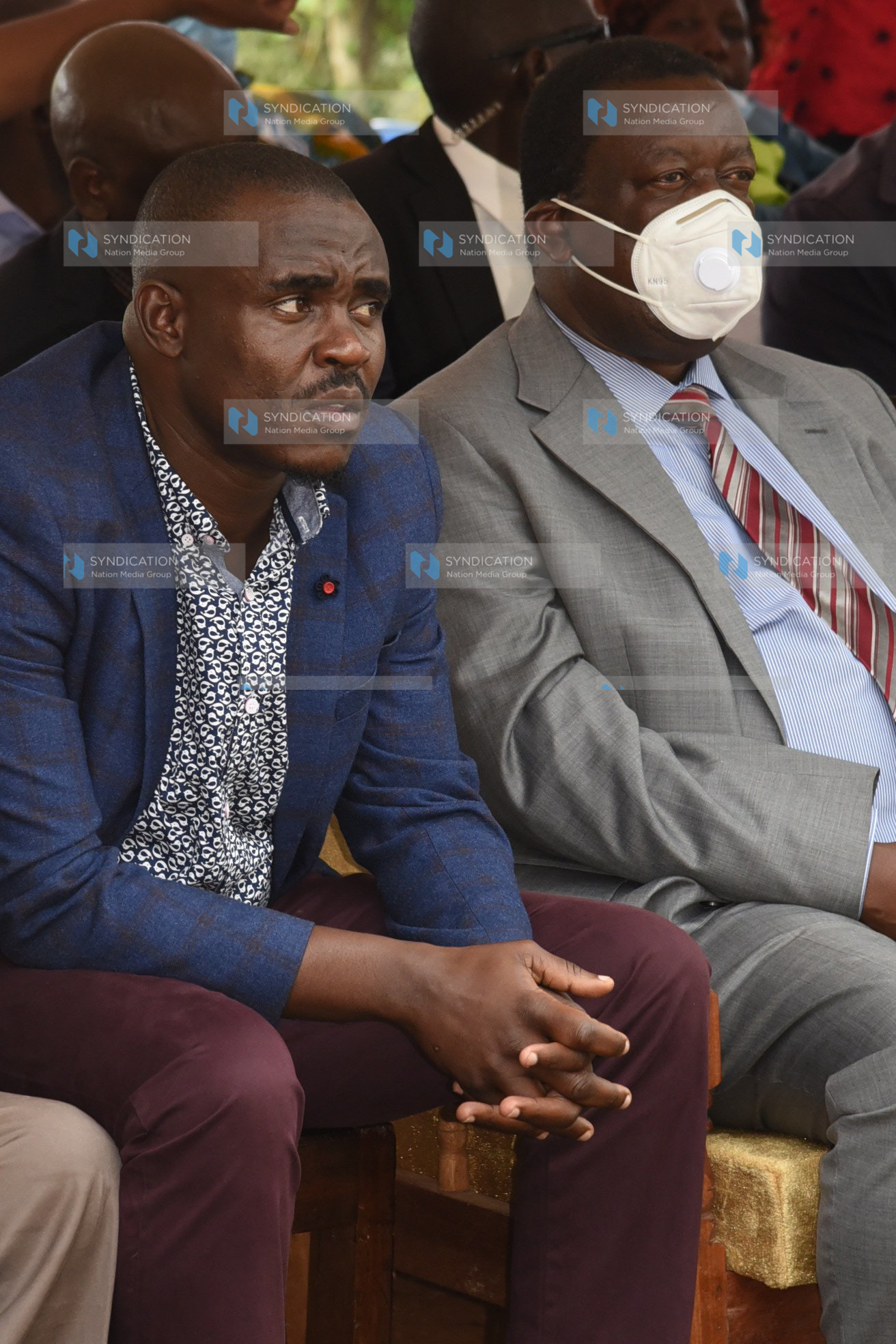 Amani National Congress Party Leader Musalia Mudavadi and Kakamega Senator Cleophas Malala