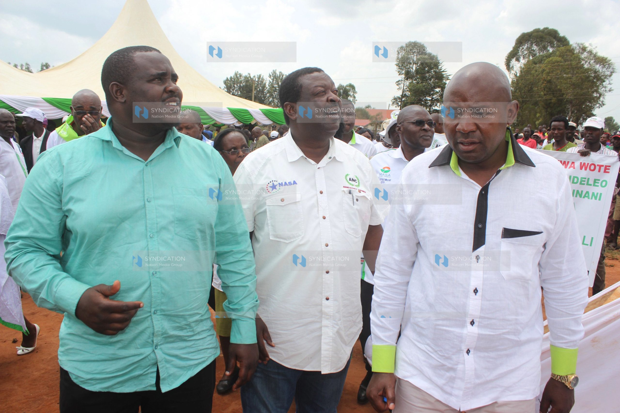 Rally at Kongoni in Likuyani